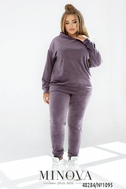 Спортивний Костюм №1095-Ліловий