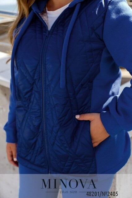 Спортивний Костюм №2405-Електрик Спортивний Костюм №2405-Електрик