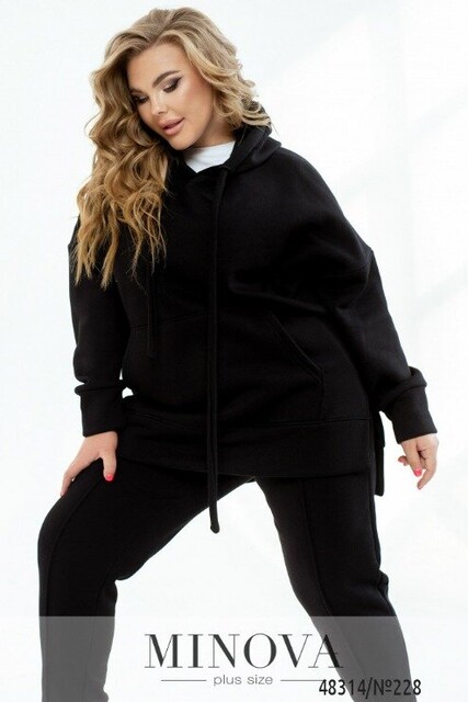 Спортивний Костюм №228-Чорний Спортивний Костюм №228-Чорний