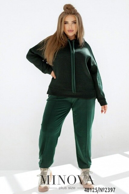 Костюм №2397-Зелений