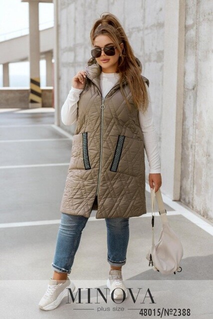 Жилет №2388-Капучино Жилет №2388-Капучино