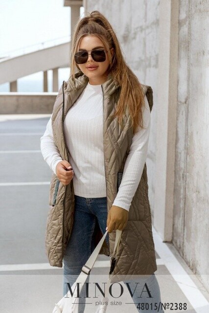 Жилет №2388-Капучино Жилет №2388-Капучино