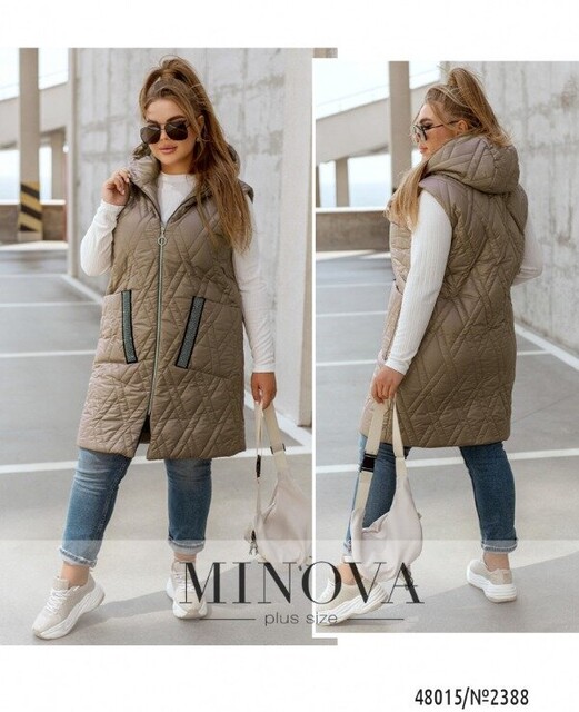 Жилет №2388-Капучино Жилет №2388-Капучино