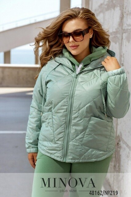 Куртка №219-Ніжно Блакитний Куртка №219-Ніжно Блакитний