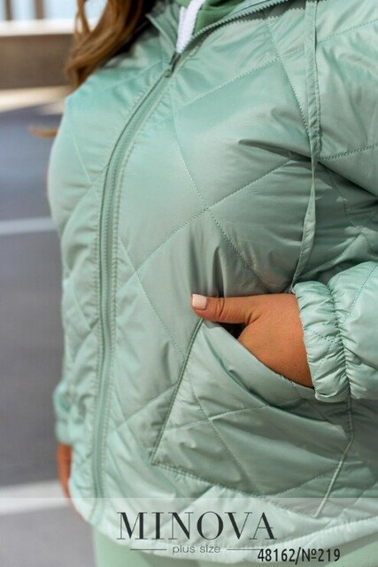 Куртка №219-Ніжно Блакитний Куртка №219-Ніжно Блакитний