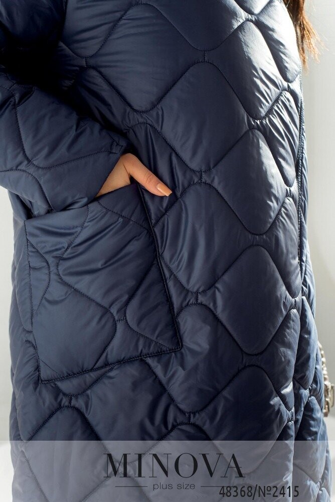 Куртка №2415-Синій Куртка №2415-Синій