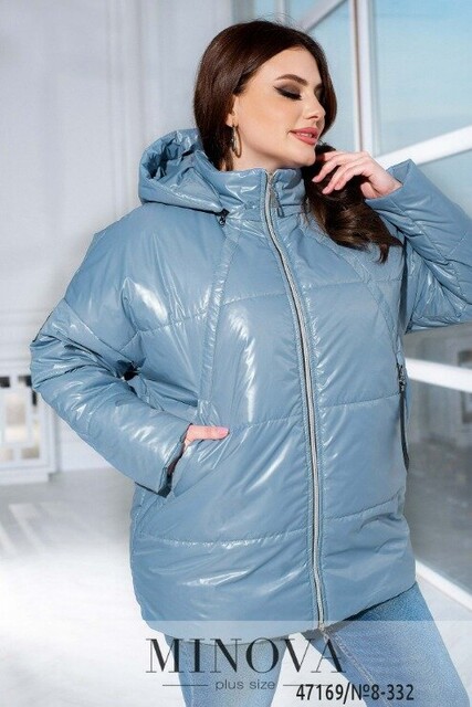 Куртка №8-332-Блакитний Куртка №8-332-Блакитний