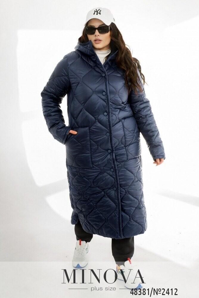 Куртка №2412-Синій Куртка №2412-Синій