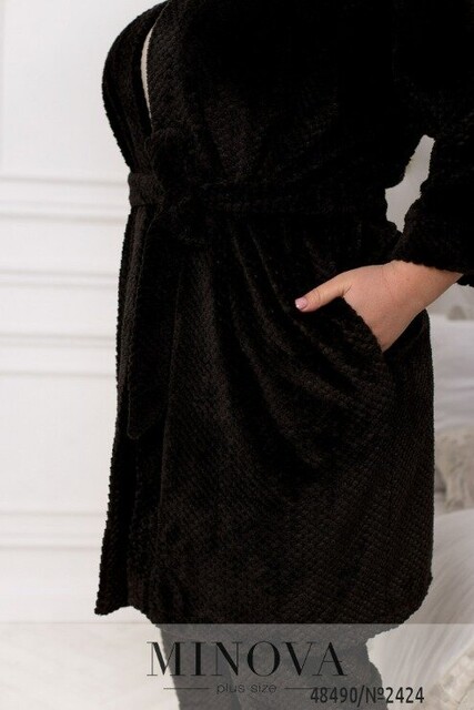 Домашній Костюм №2424-Чорний