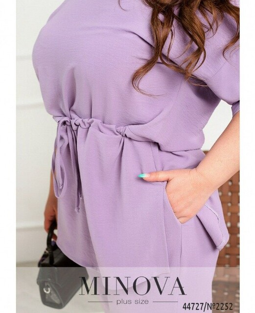 Костюм №2252-Бузковий Костюм №2252-Бузковий