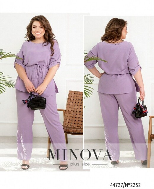 Костюм №2252-Бузковий Костюм №2252-Бузковий