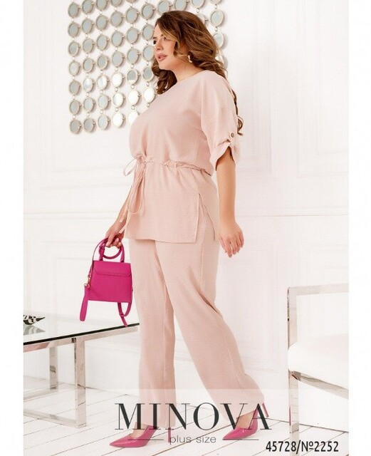 Костюм №2252-Пудра