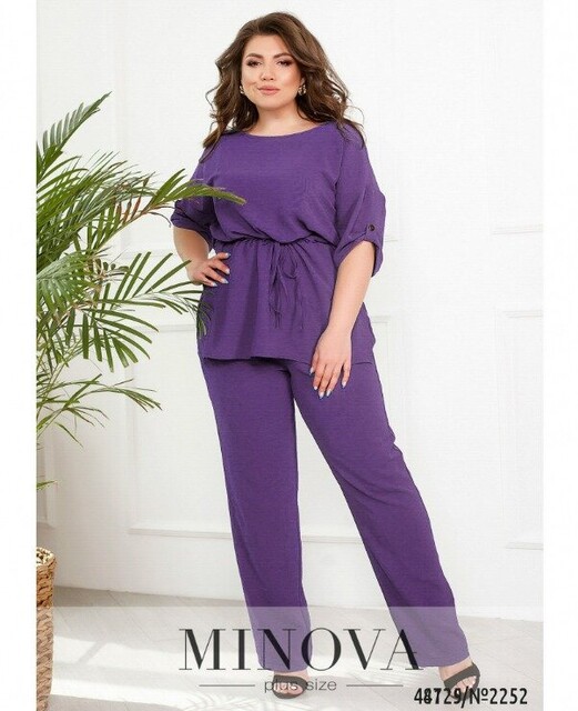 Костюм №2252-Фіолетовий Костюм №2252-Фіолетовий