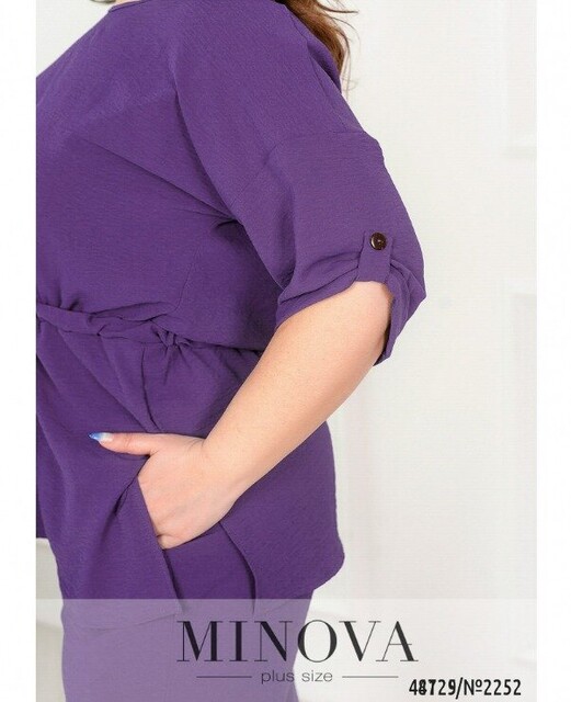 Костюм №2252-Фіолетовий Костюм №2252-Фіолетовий