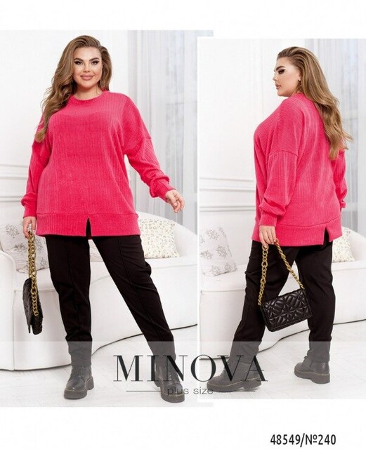 Костюм №240-Малиновий Костюм №240-Малиновий