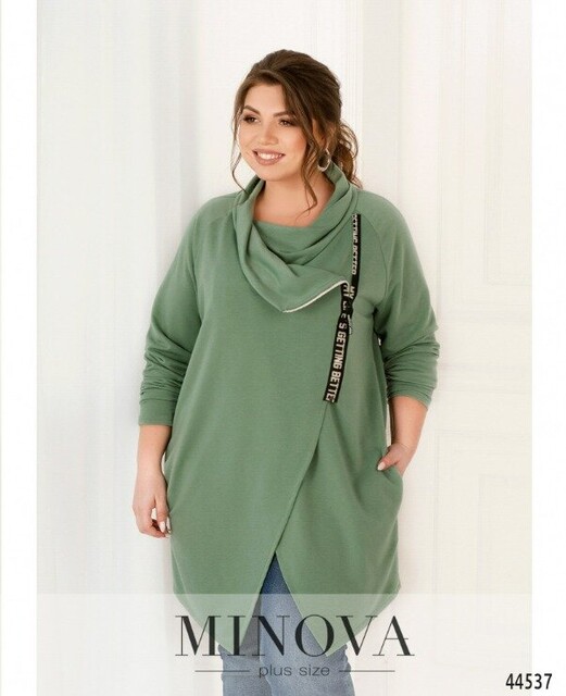 Туніка №17-143-Оливка