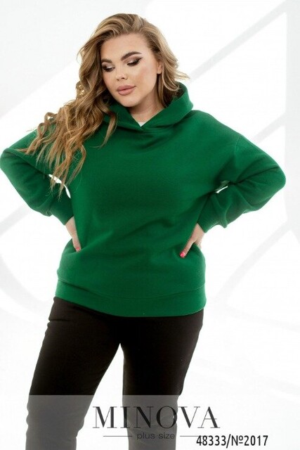 Худі №2017-Зелений