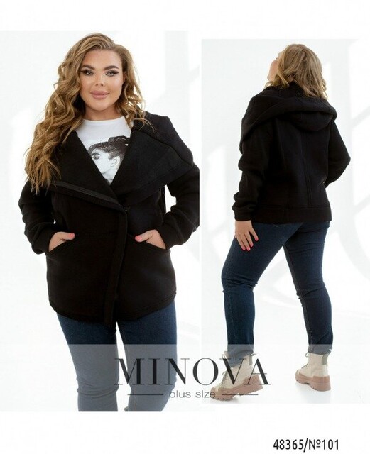 Кофта №101-Чорний