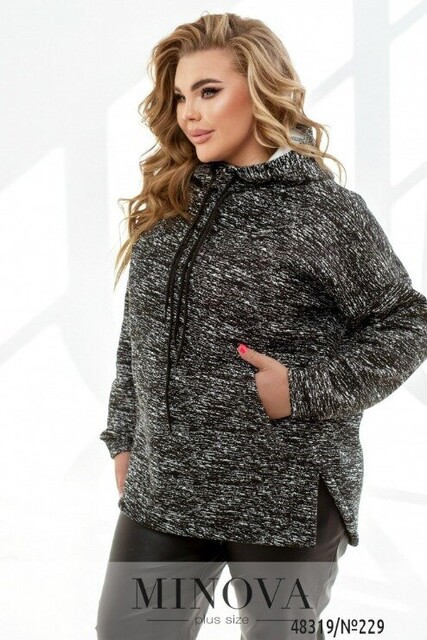 Худі №229-Чорний Худі №229-Чорний