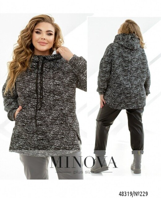 Худі №229-Чорний Худі №229-Чорний