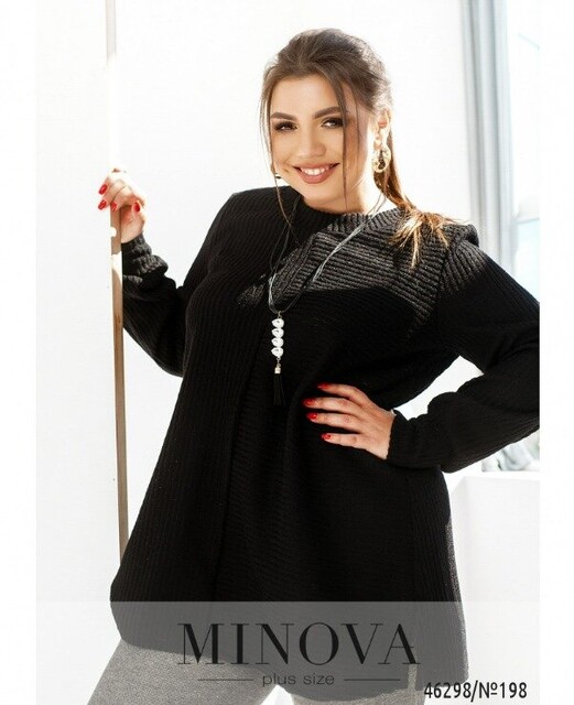 Туніка №198-Чорний