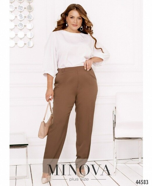 Брюки №2230-Капучино