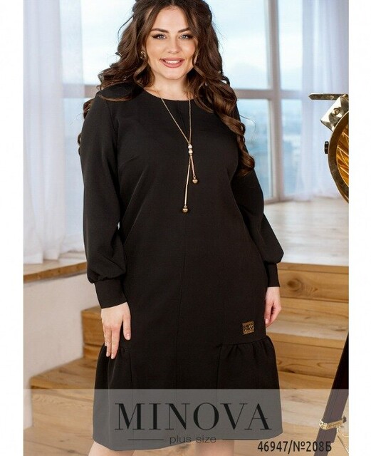 Сукня №208Б-Чорний