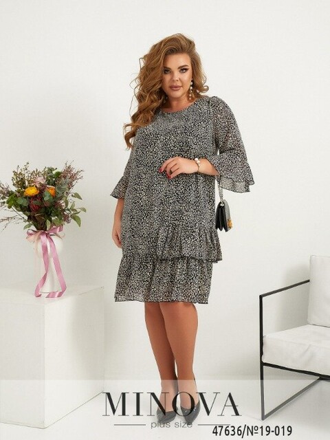 Сукня №19-019-Чорний