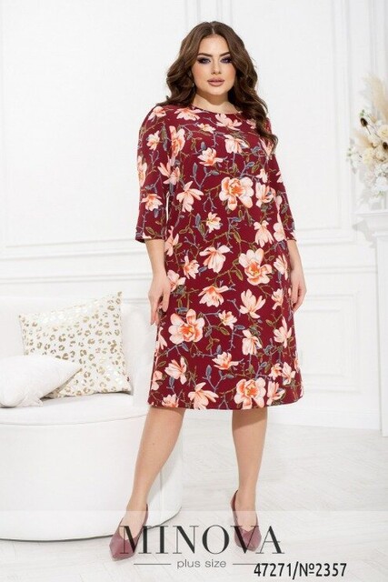 Сукня №2357-Бордо Сукня №2357-Бордо