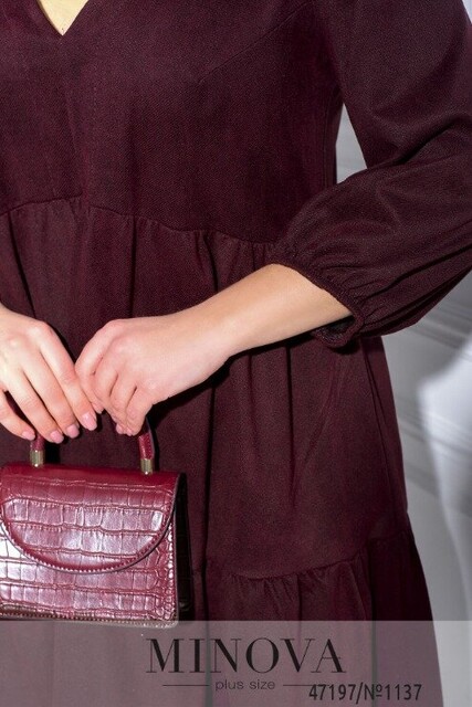 Сукня №1137-Бордо Сукня №1137-Бордо