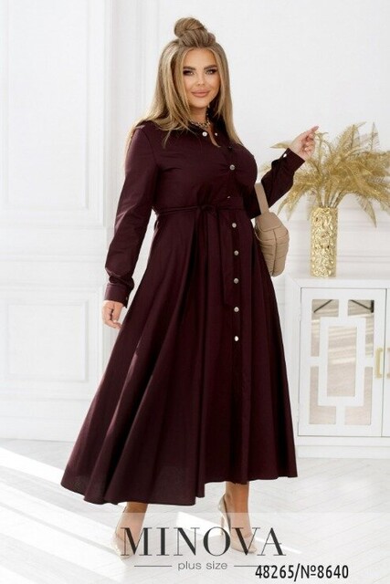 Сукня №8650-Марсала Сукня №8650-Марсала