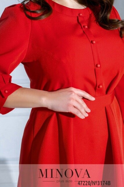Сукня №3174B-Червоний Сукня №3174B-Червоний