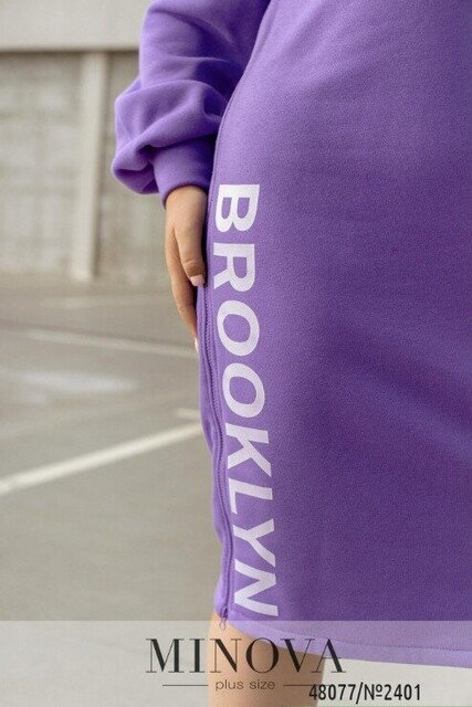 Сукня №2401-Бузковий Сукня №2401-Бузковий