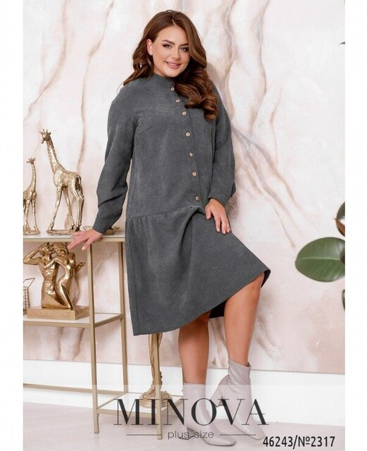 Сукня №2317-Графіт Сукня №2317-Графіт