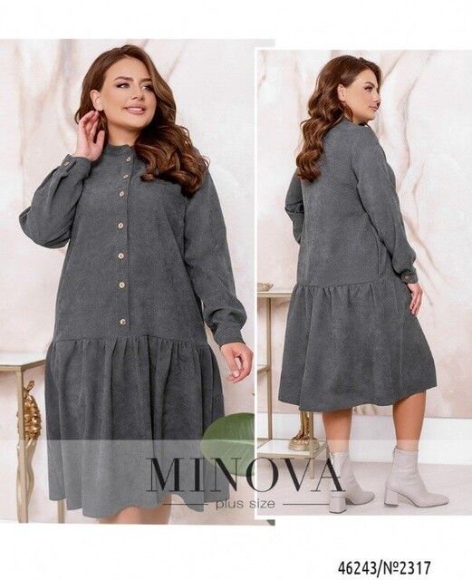 Сукня №2317-Графіт Сукня №2317-Графіт