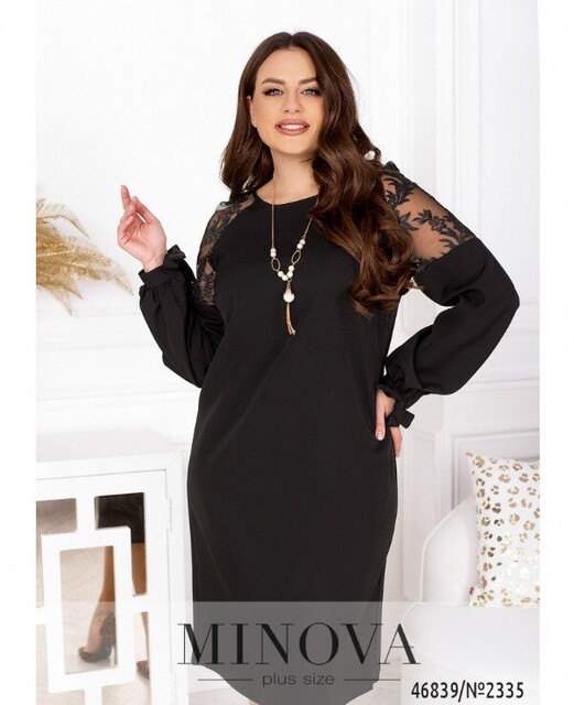 Сукня №2335-Чорний Сукня №2335-Чорний