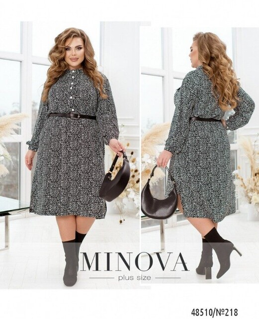 Сукня №218-Чорно-Білий