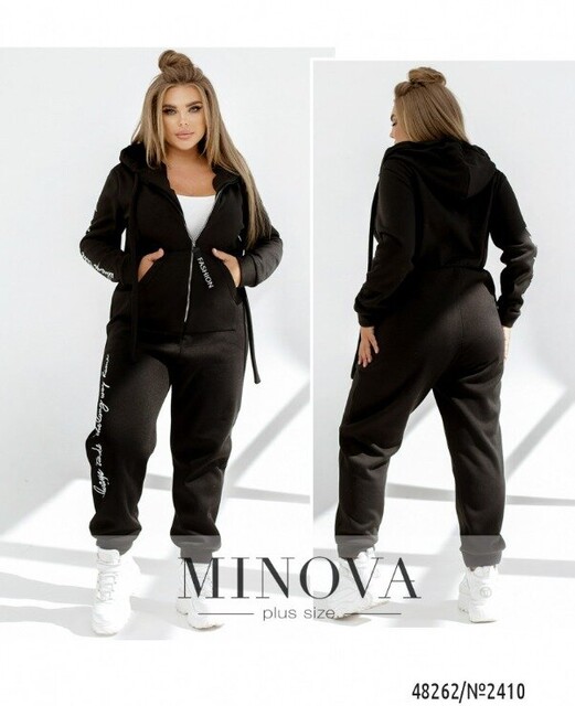 Комбінезон №2410-Чорний Комбінезон №2410-Чорний