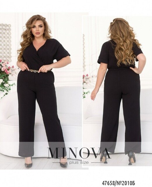Комбінезон №2010Б-Чорний Комбінезон №2010Б-Чорний