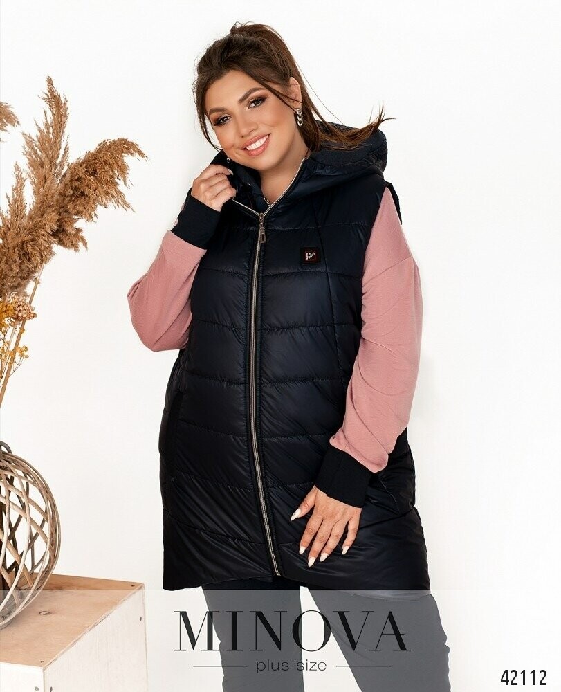 Жилет №8-219Б-Синій