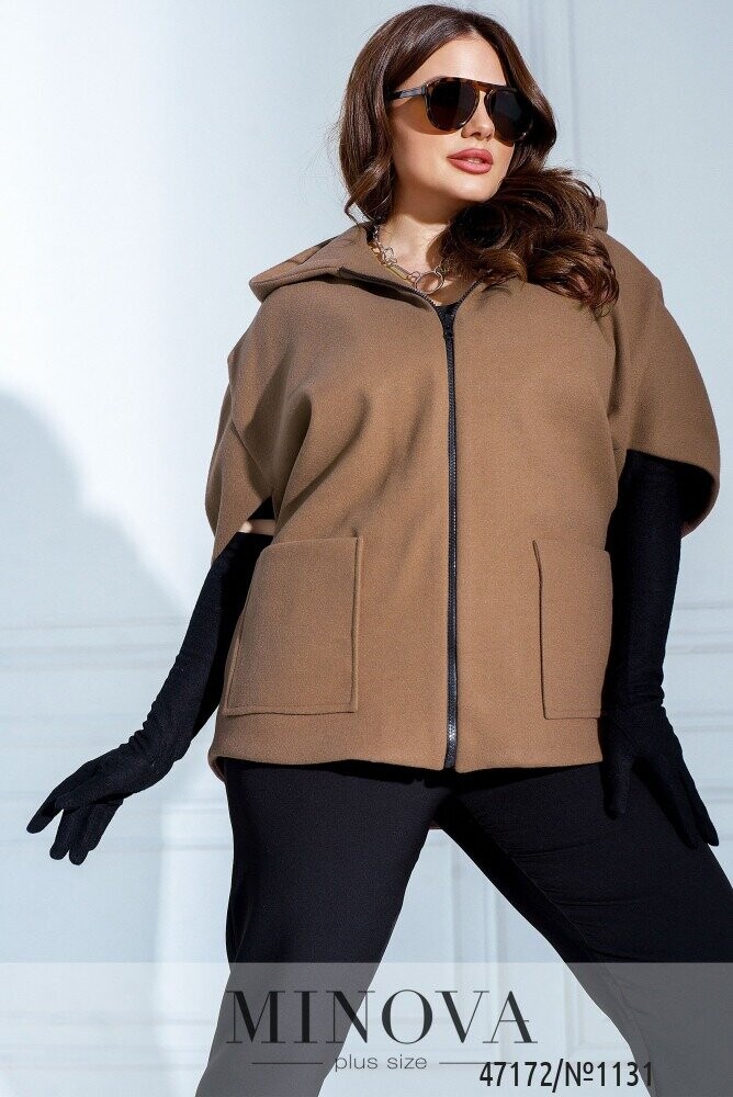 Пальто №1131-Капучино