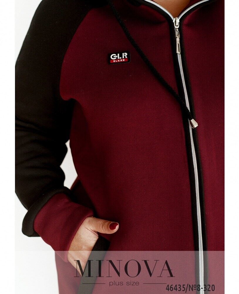 Спортивний Костюм №8-320-Марсала Спортивний Костюм №8-320-Марсала