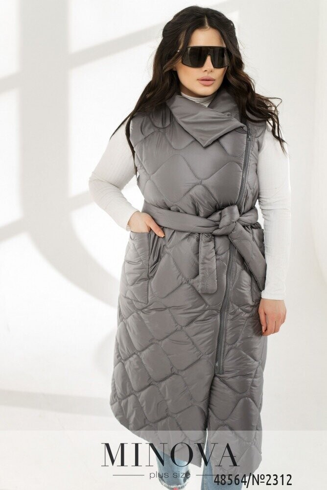 Жилет №2312-Сірий