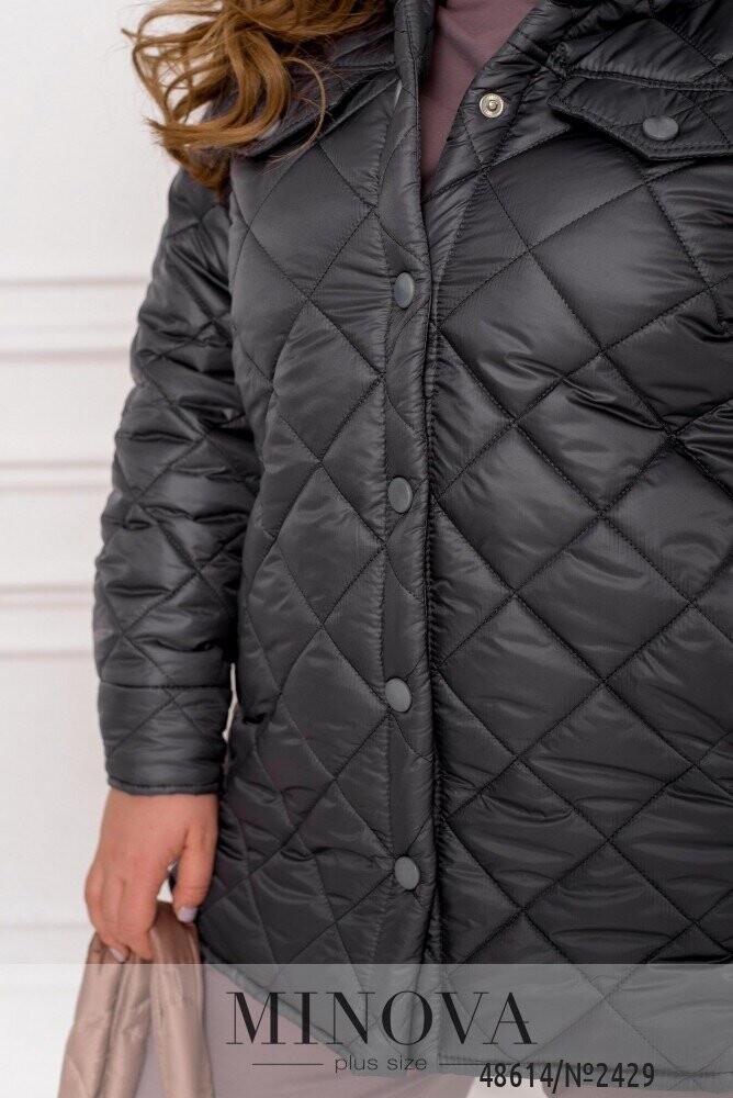 Куртка №2429-Сірий