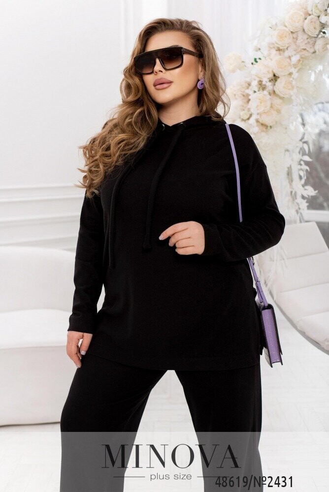 Костюм №2431-Чорний