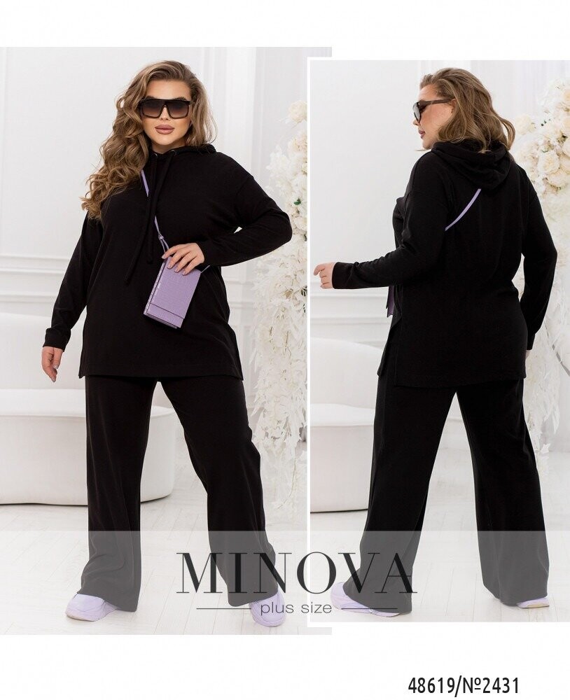 Костюм №2431-Чорний