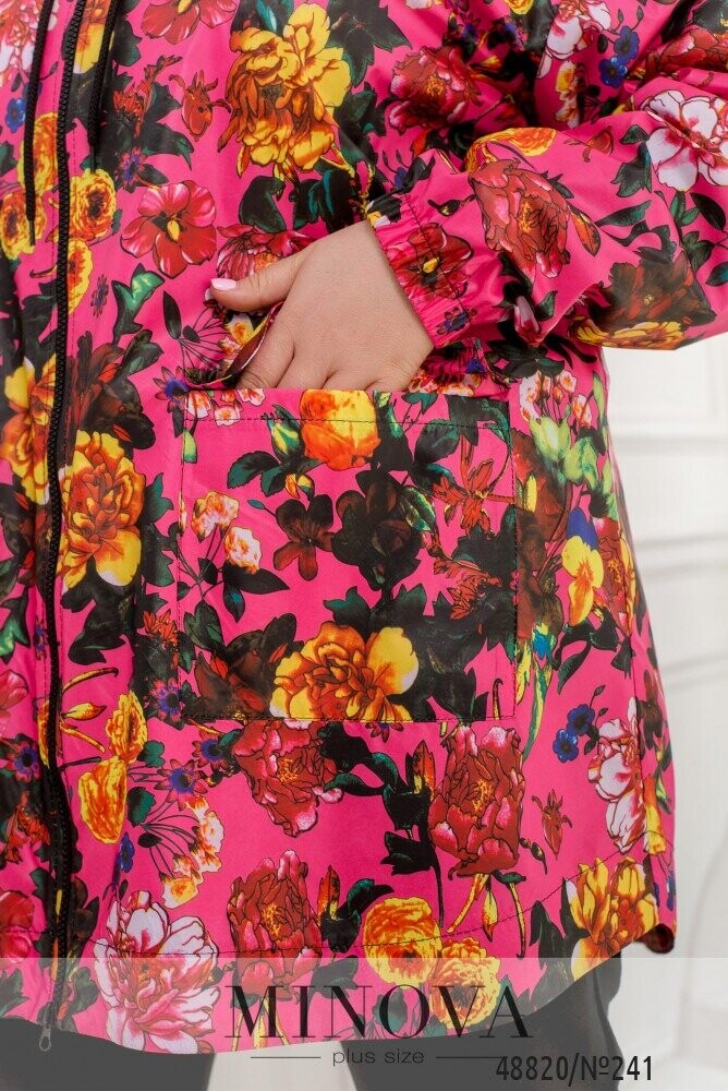 Куртка-Вітровка №241-Малиновий