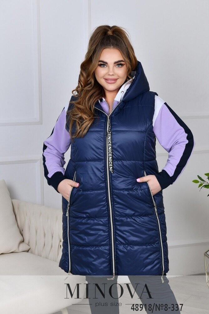 Спортивный Костюм 3 №8-337-Лаванда-Синій