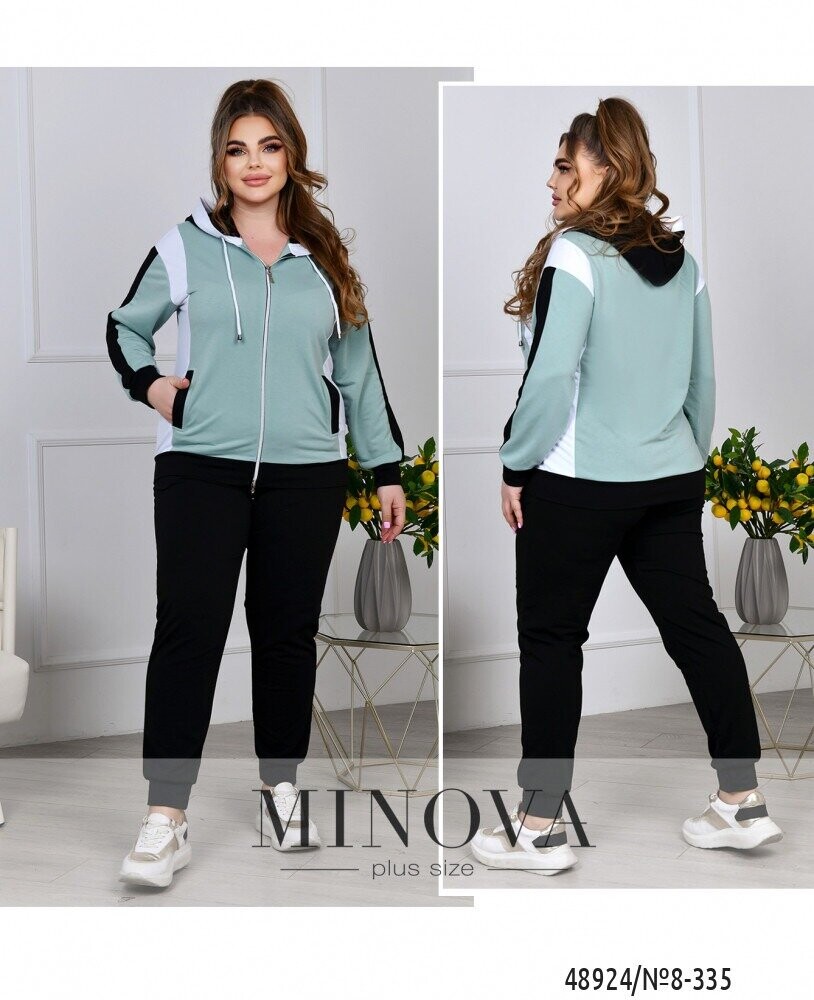 Спортивний Костюм №8-335-Оливка Спортивний Костюм №8-335-Оливка