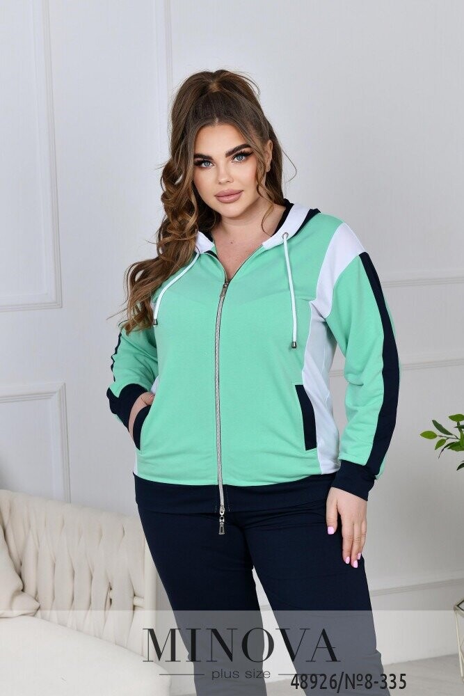 Спортивний Костюм №8-335-Ментол Спортивний Костюм №8-335-Ментол